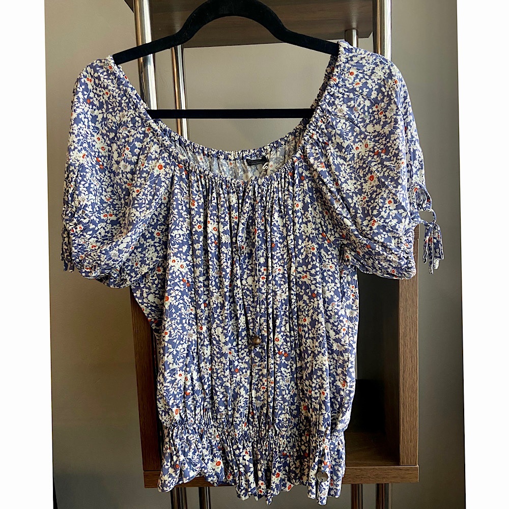 Floral Off the Shoulder Blouse